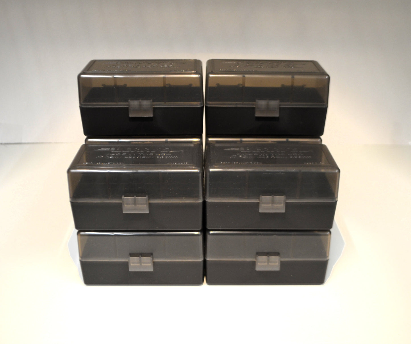 10 x 223/556 cal Ammo Box / Case / 50 rd storage (3 COLORS)