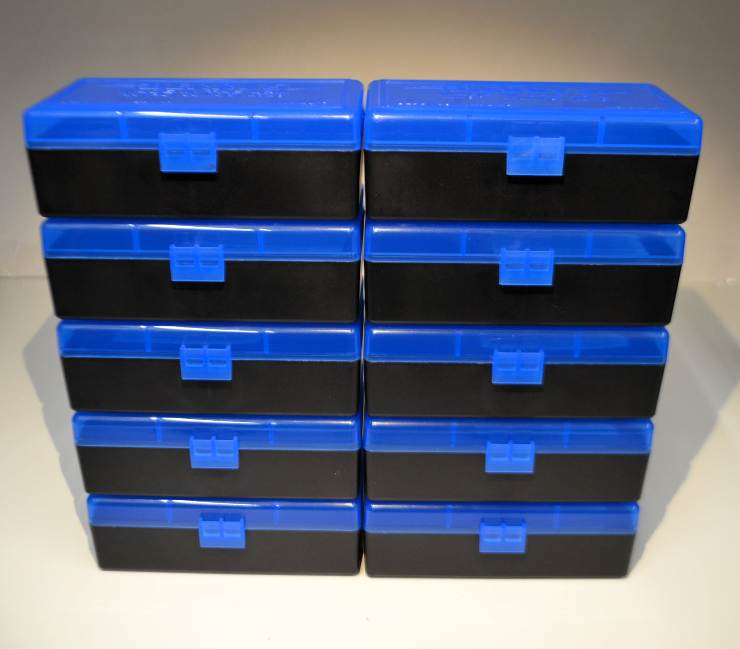 10 x .44 SPECIAL/MAGNUM Ammo Box / Case / 50 rd storage (3 COLORS)