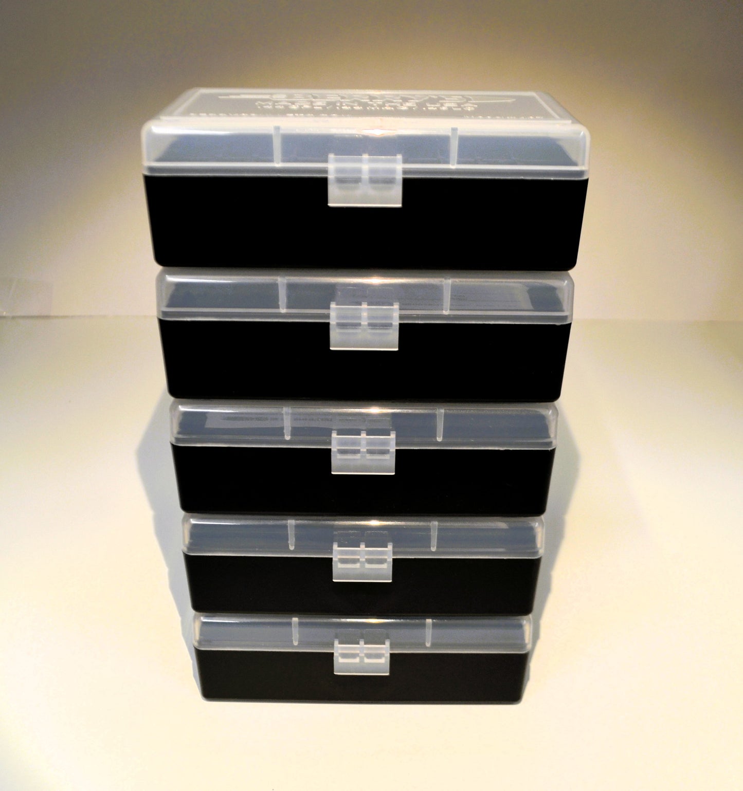 5 x .44 SPECIAL/MAGNUM Ammo Box / Case / 50 rd storage (3 COLORS)