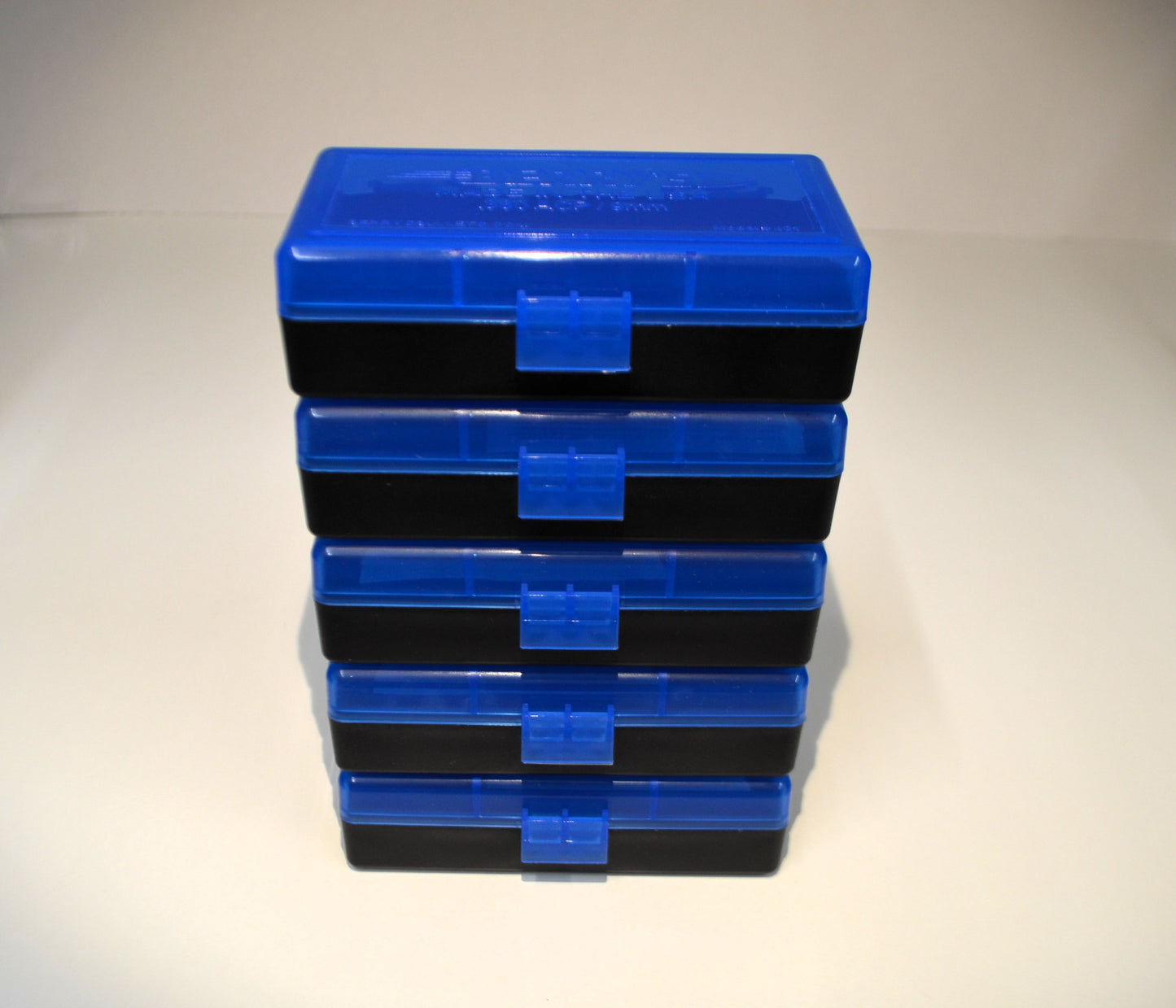 5 x 9mm/380 Ammo Box / Case / 50 round storage (3 COLORS)