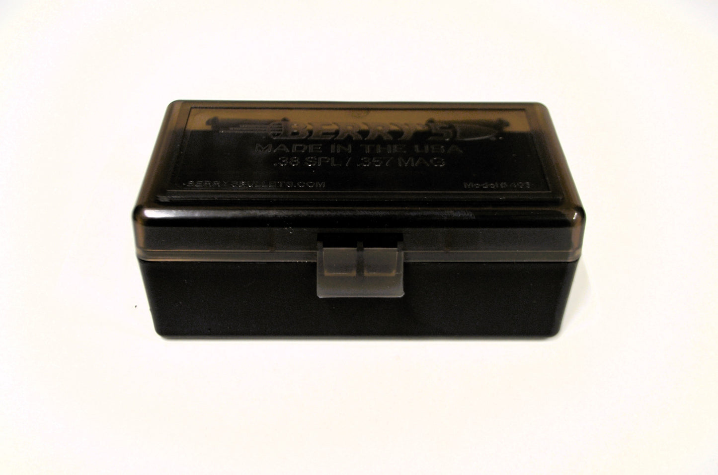 357/.38 Ammo Box / Case / 50 round storage (3 COLORS)