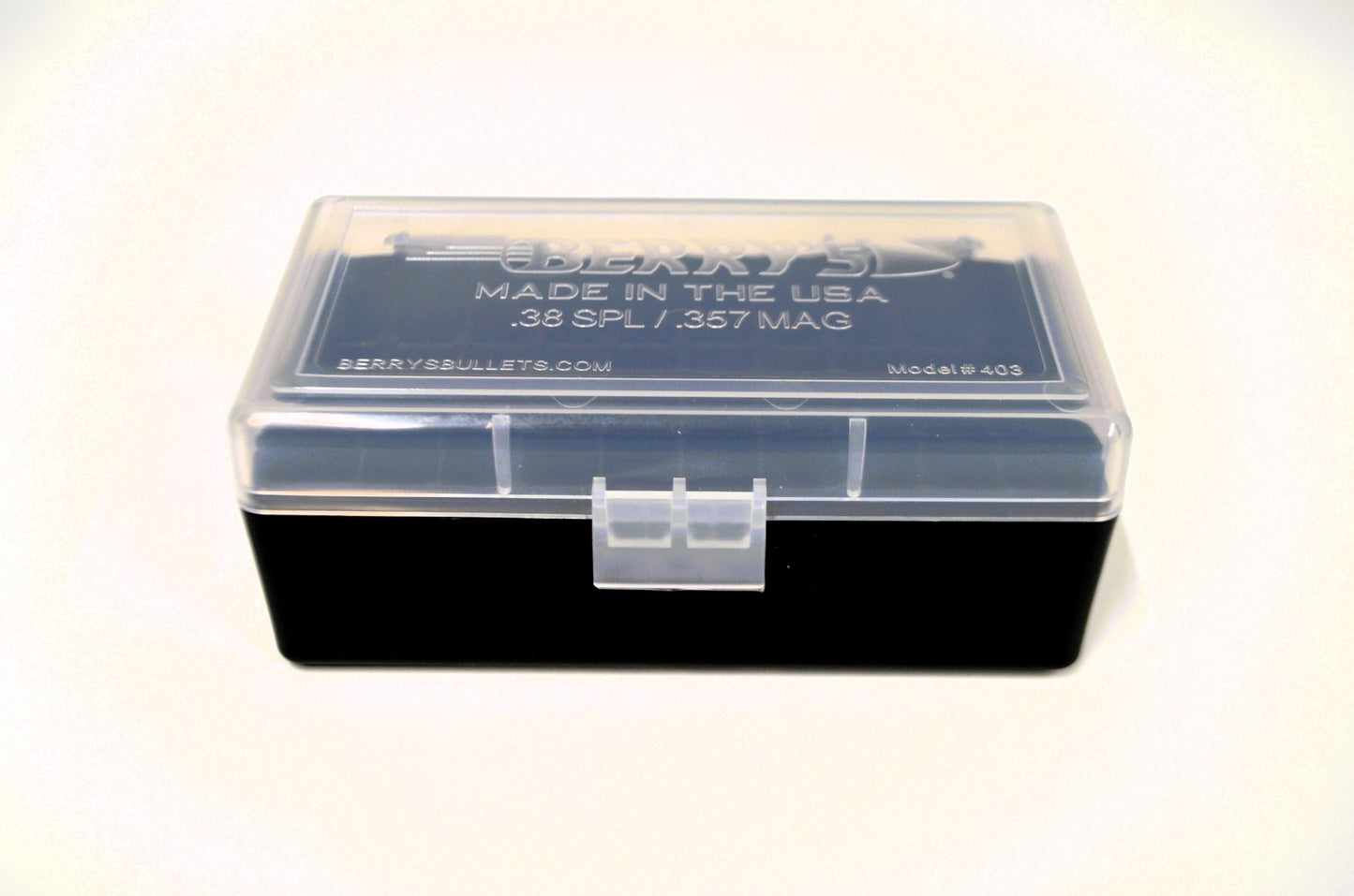 357/.38 Ammo Box / Case / 50 round storage (3 COLORS)