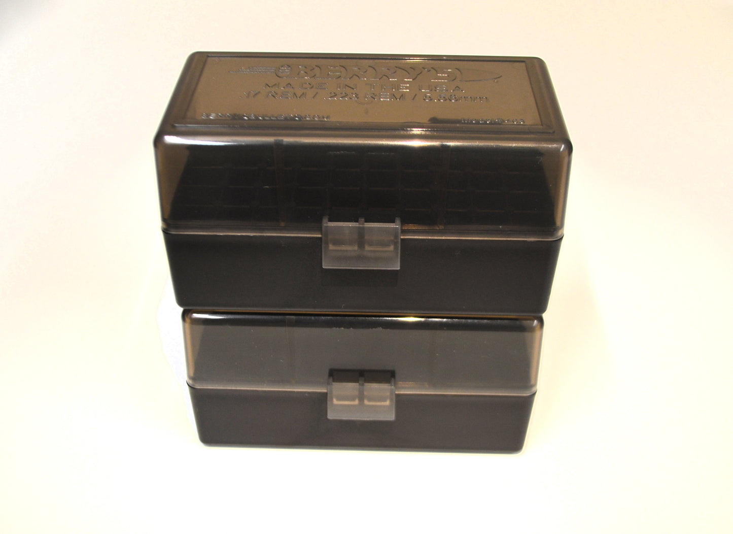 2 x 223/556 cal Ammo Box / Case / 50 round storage (3 COLORS)