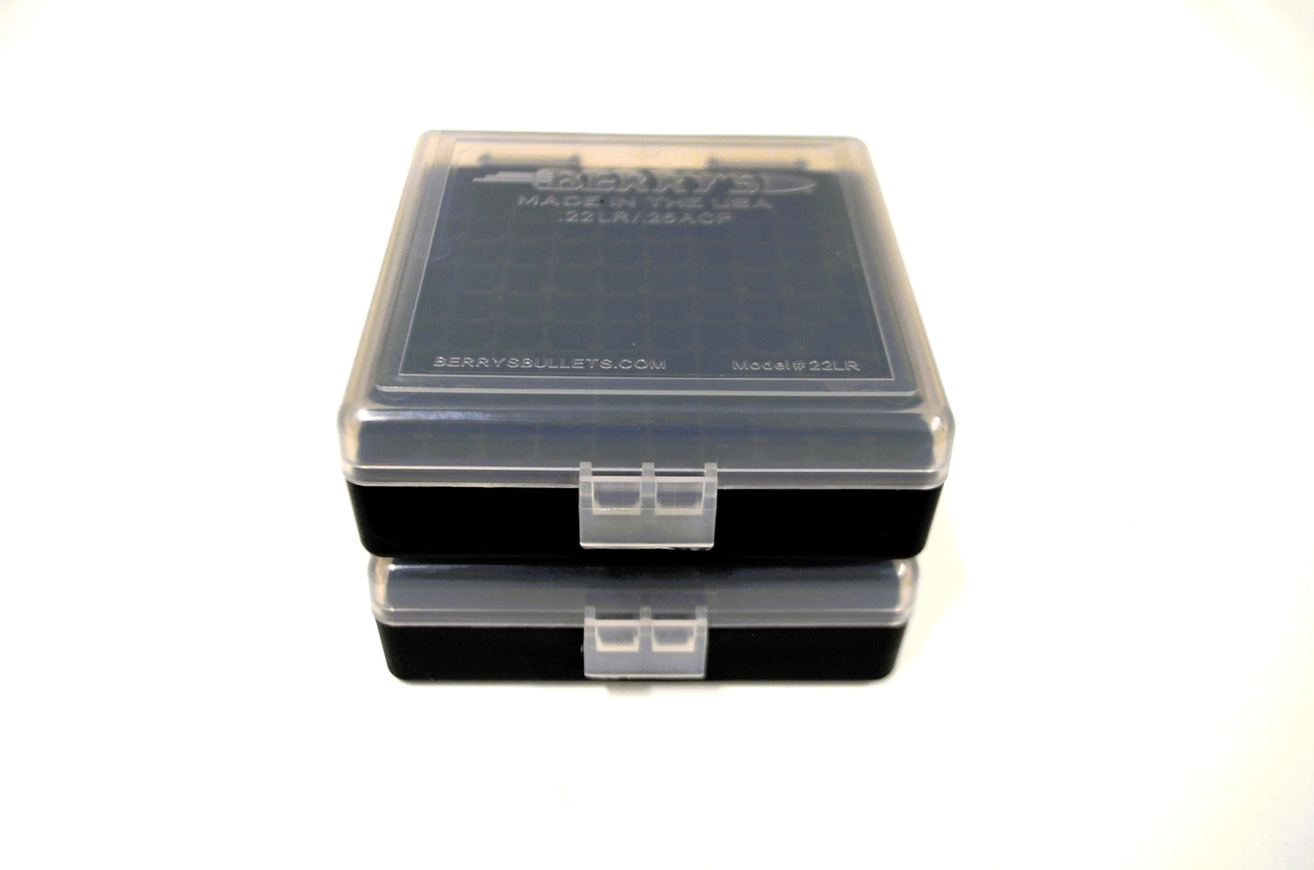 2 x 22 lr Ammo Box / Case / 100 rd storage .25 ACP (4 COLORS)