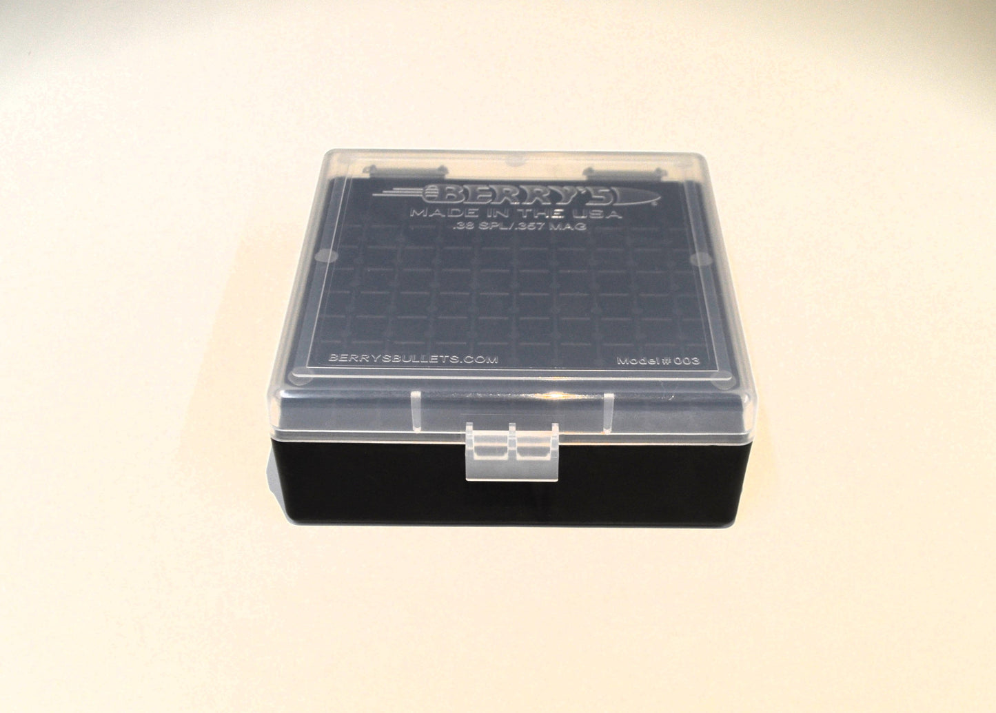 357/.38 cal Ammo Box / Case / 100 rd storage (3 COLORS)