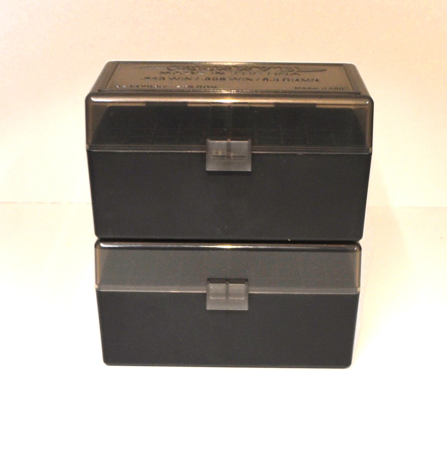 2 x 308 Ammo Box / Case / 50 round storage (4 COLORS)