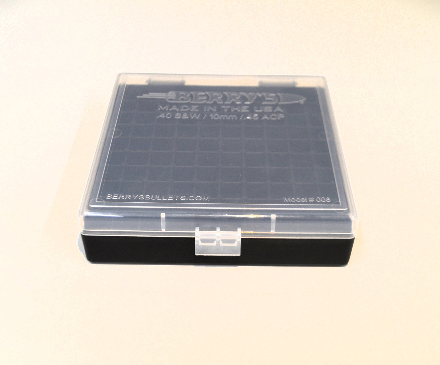 .45 ACP/.40 cal Ammo Box / Case / 100 rd storage (4 COLORS)