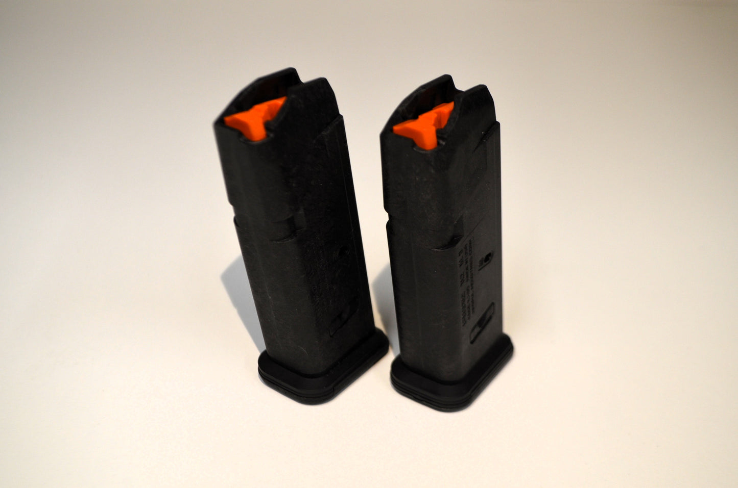 2 x Glock 19 Magazine by MagPul 10rd 9mm