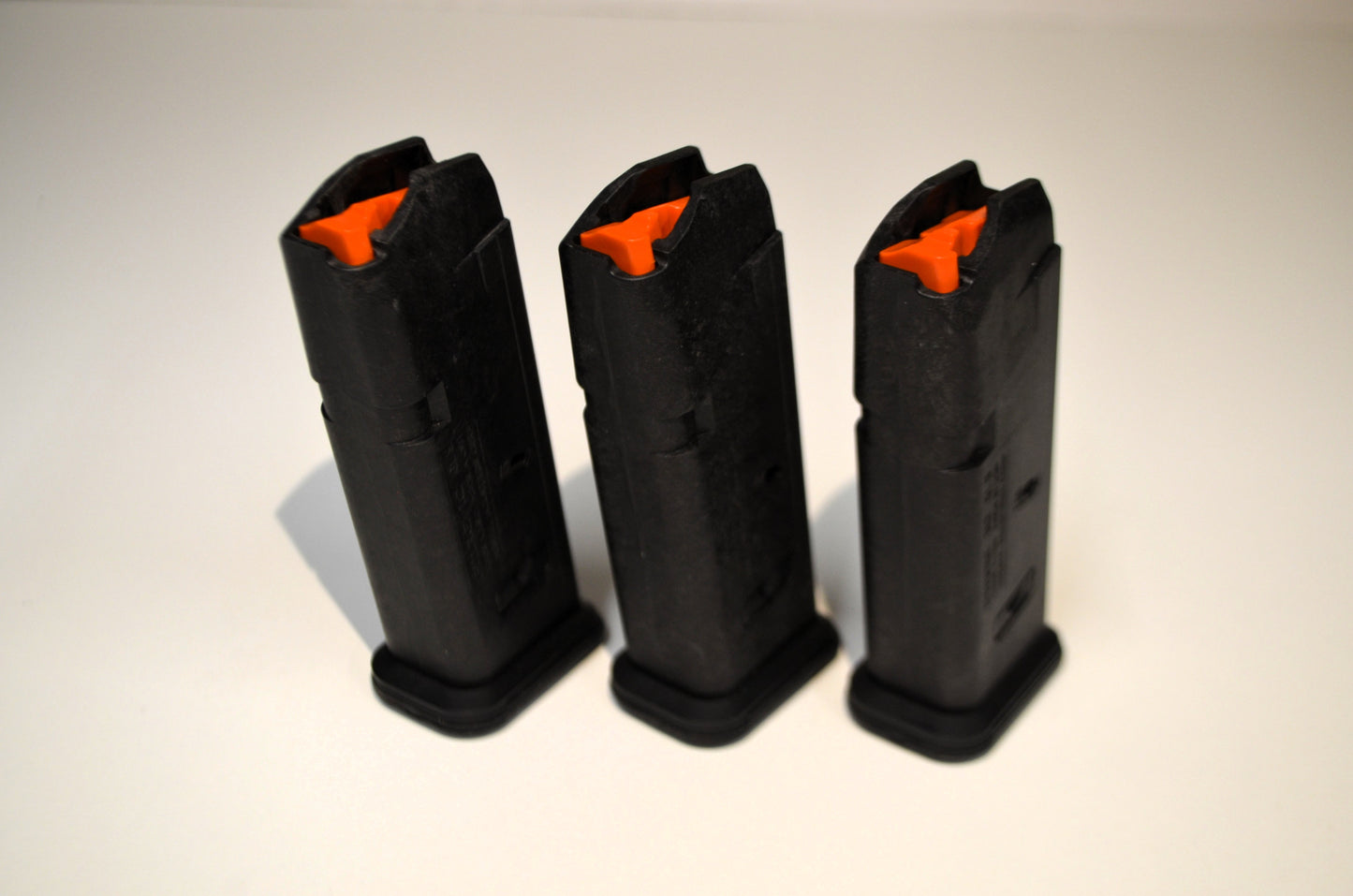 3 x Glock 19 Magazine by MagPul 10rd 9mm