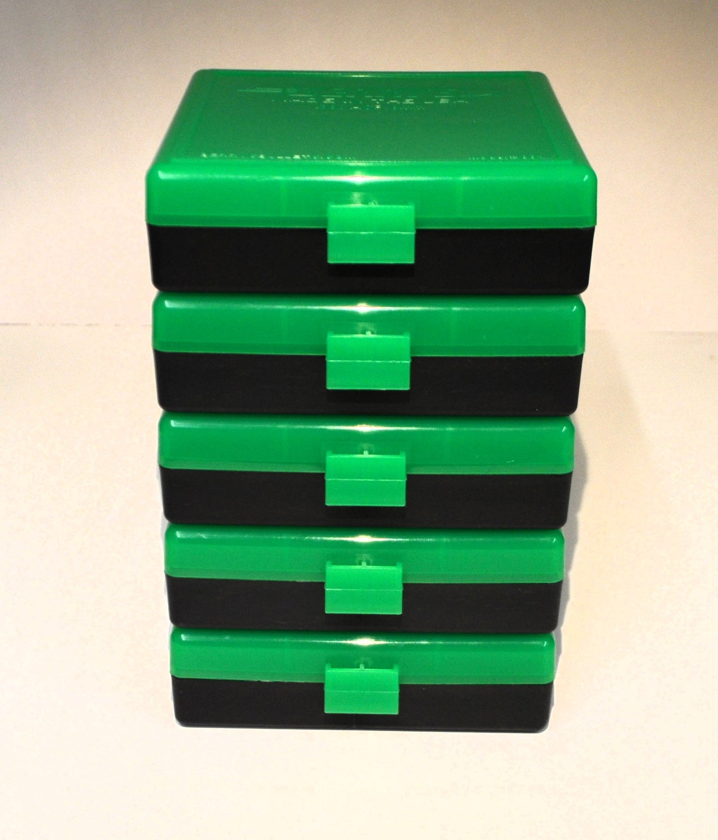 5 x 9mm/380 Ammo Box / Case / 100 rd storage (4 COLORS)