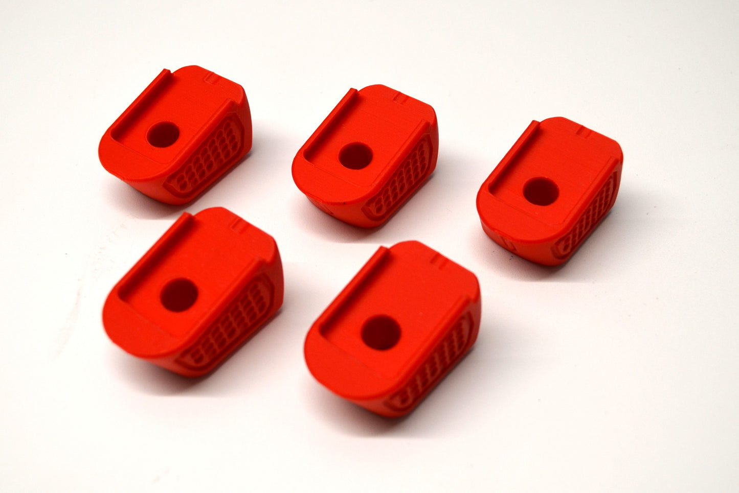 5 x MAGAZINE BASE PADS +0 FITS MAGPUL PMAG'S GLOCK 17 19 26