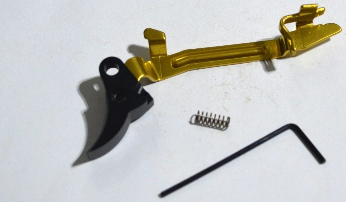 GLOCK CURVE TRIGGER ASSEMBLY GEN 3-4 (17-19-22-23-26)
